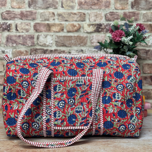 Large Quilted Duffle Bag (Pattern 6)