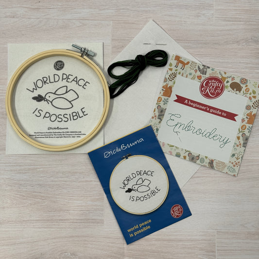 Dick Bruna Peace is Possible Embroidery Pack