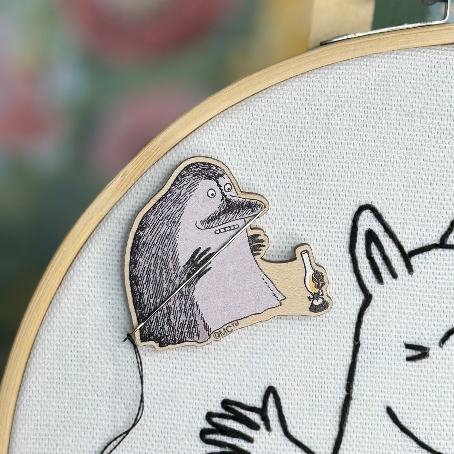 Moomin - Groke Needle Minder