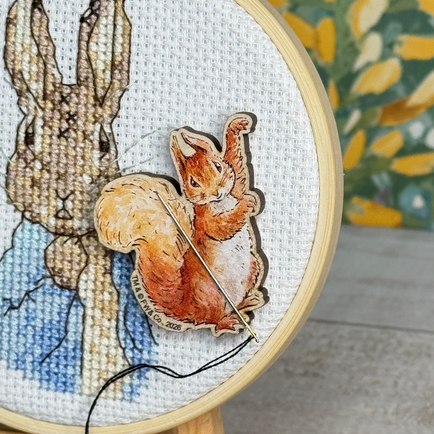 Beatrix Potter - Squirrel Nutkin Needle Minder