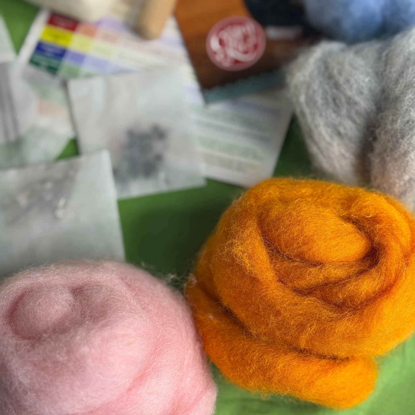 Beginner's Needle Felting Bundle - Spring/Summer Edition