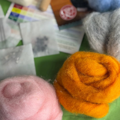 Beginner's Needle Felting Bundle - Spring/Summer Edition