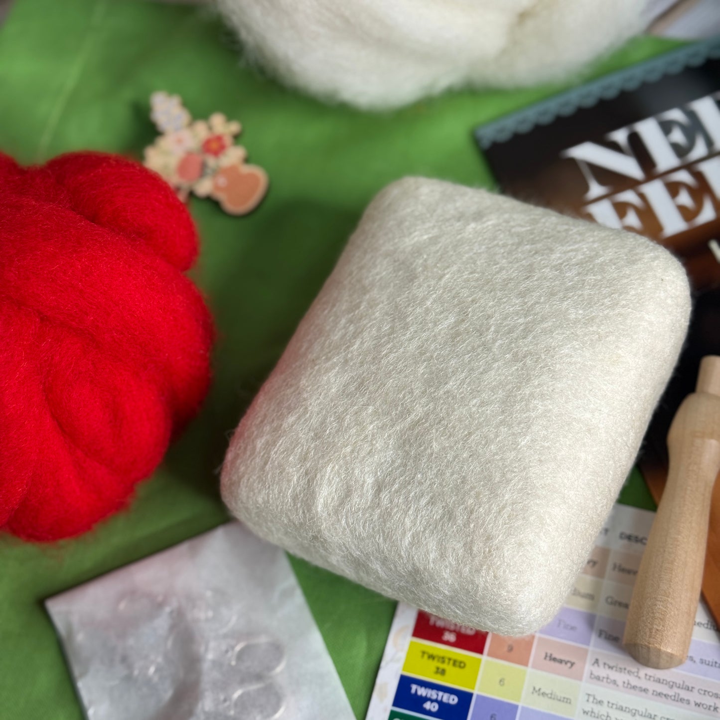 Beginner's Needle Felting Bundle - Spring/Summer Edition
