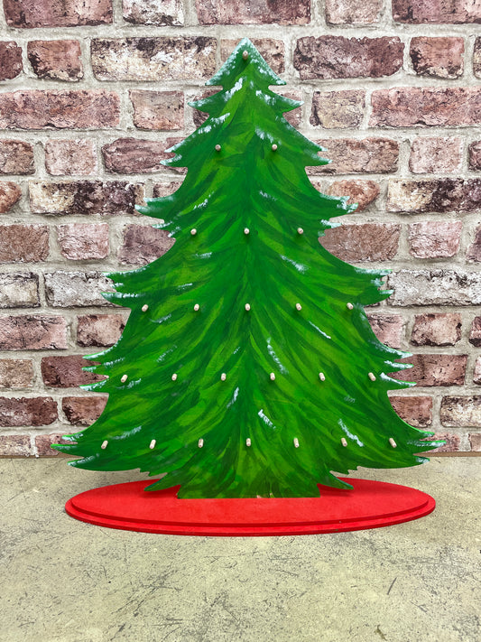 Christmas Tree Display for Mini Matchboxes