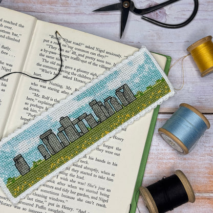 Stonehenge Cross Stitch Bookmark Kit