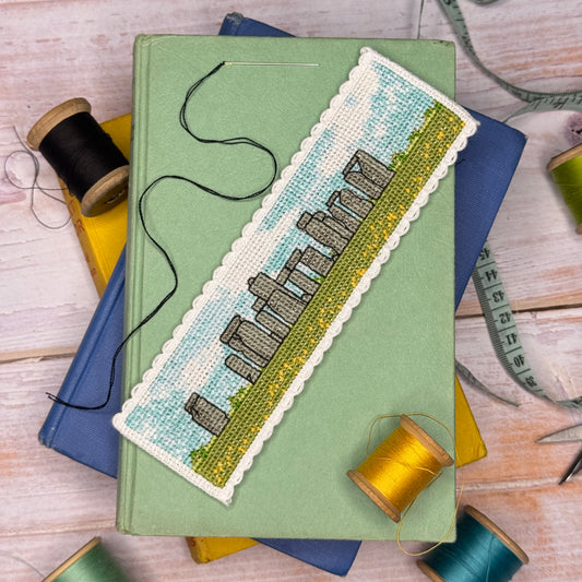 Stonehenge Cross Stitch Bookmark Kit