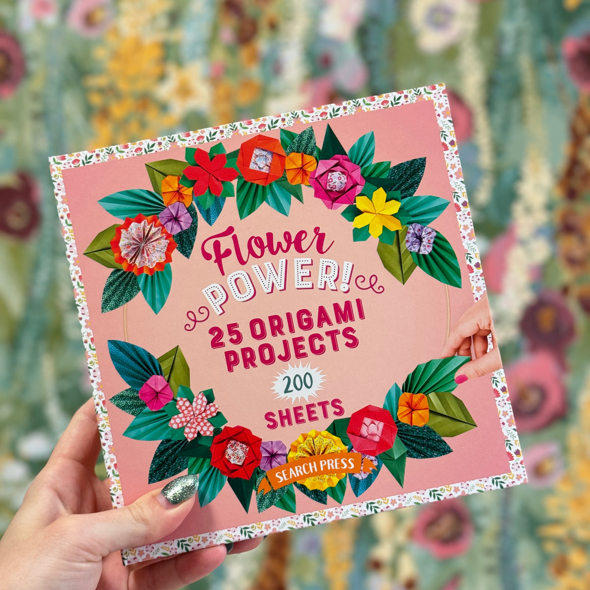 Flower Power! Origami Paperback