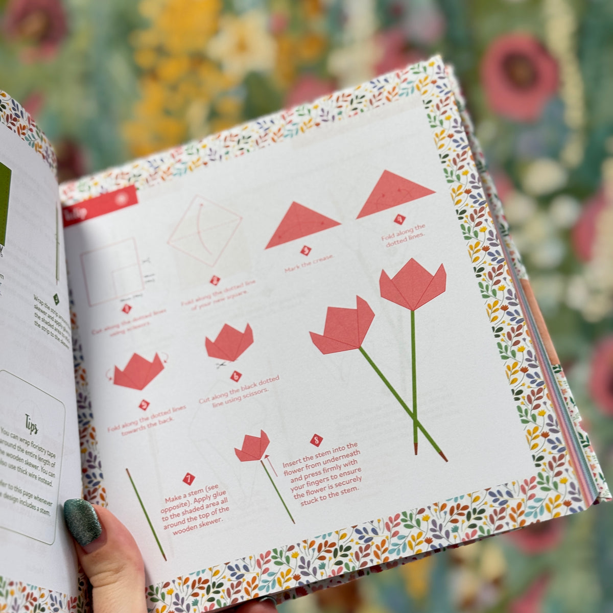 Flower Power! Origami Paperback
