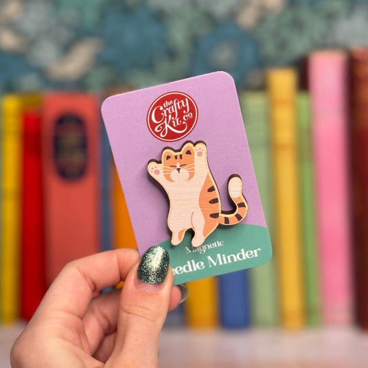 Cat Needle Minder - Stripey