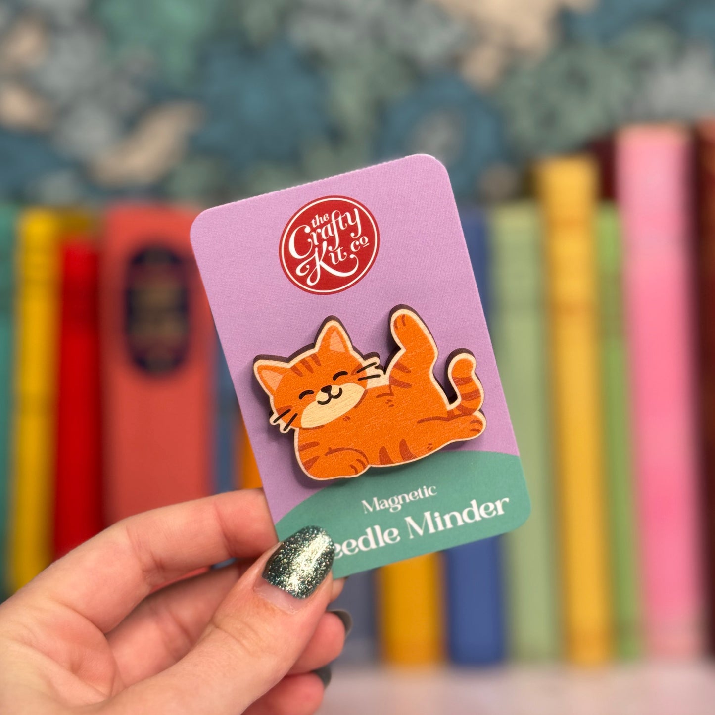 Cat Needle Minder - Ginger