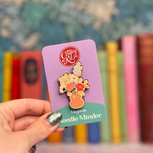Vase of Flowers Needle Minder