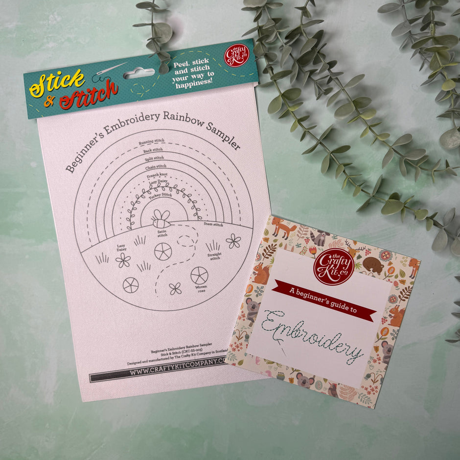 Stick & Stitch Embroidery Patterns – The Crafty Kit Company