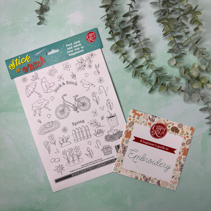 Spring Stick & Stitch Embroidery