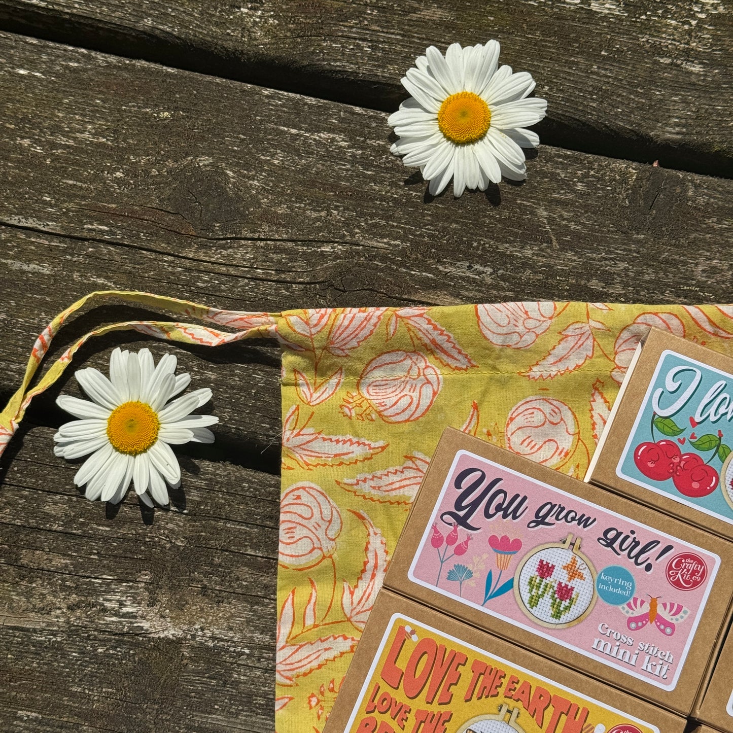 Summer Starter Collection ~ 5 Mini Matchbox Cross Stitch Kits