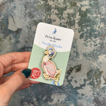 Beatrix Potter - Jemima Puddle-Duck Wooden Needle Minder