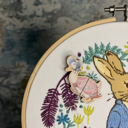 Beatrix Potter - Jemima Puddle-Duck Wooden Needle Minder