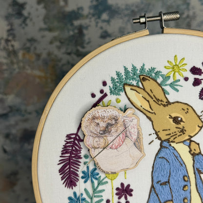 Beatrix Potter - Mrs Tiggy-Winkle Wooden Needle Minder