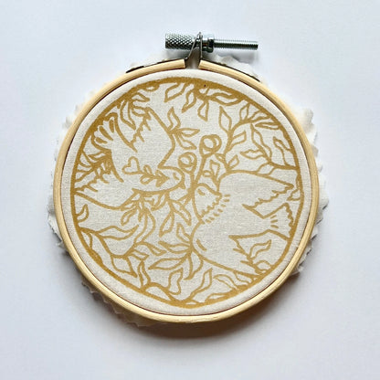 Forest Doves Mini Batik Craft Kit