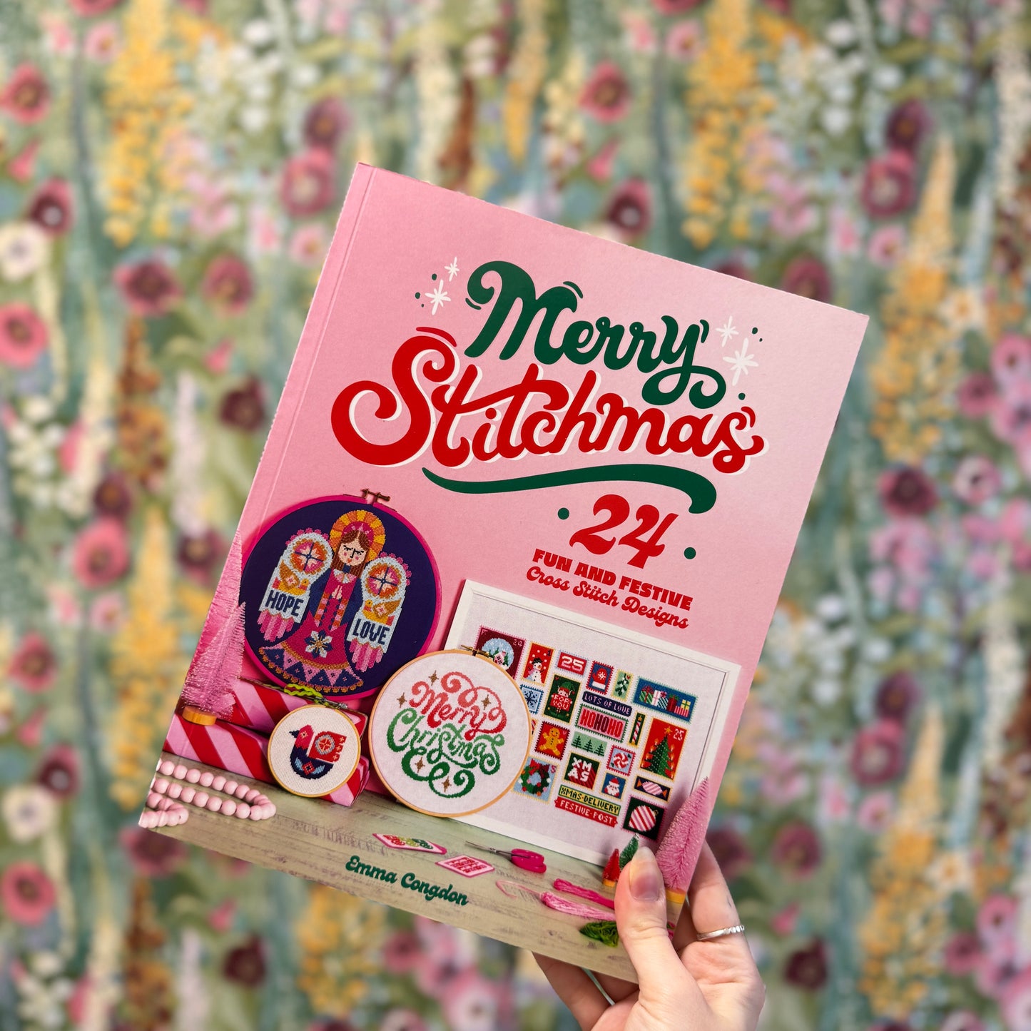 Merry Stitchmas Cross Stitch Paperback