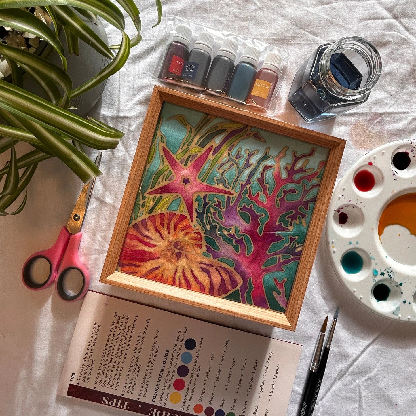 Ocean Treasures - Batik Lamp Kit