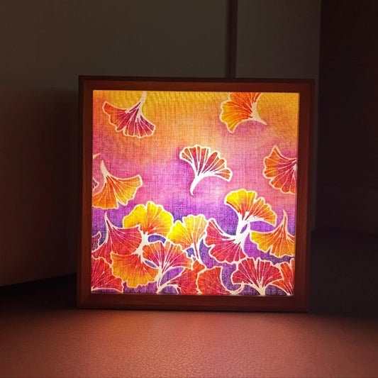 Golden Gingko - Batik Lamp Kit