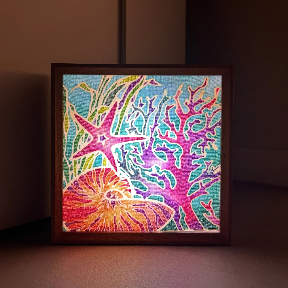 Ocean Treasures - Batik Lamp Kit