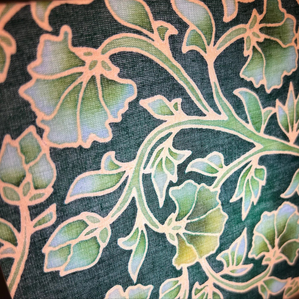 Vintage Peonies - Batik Lamp Kit