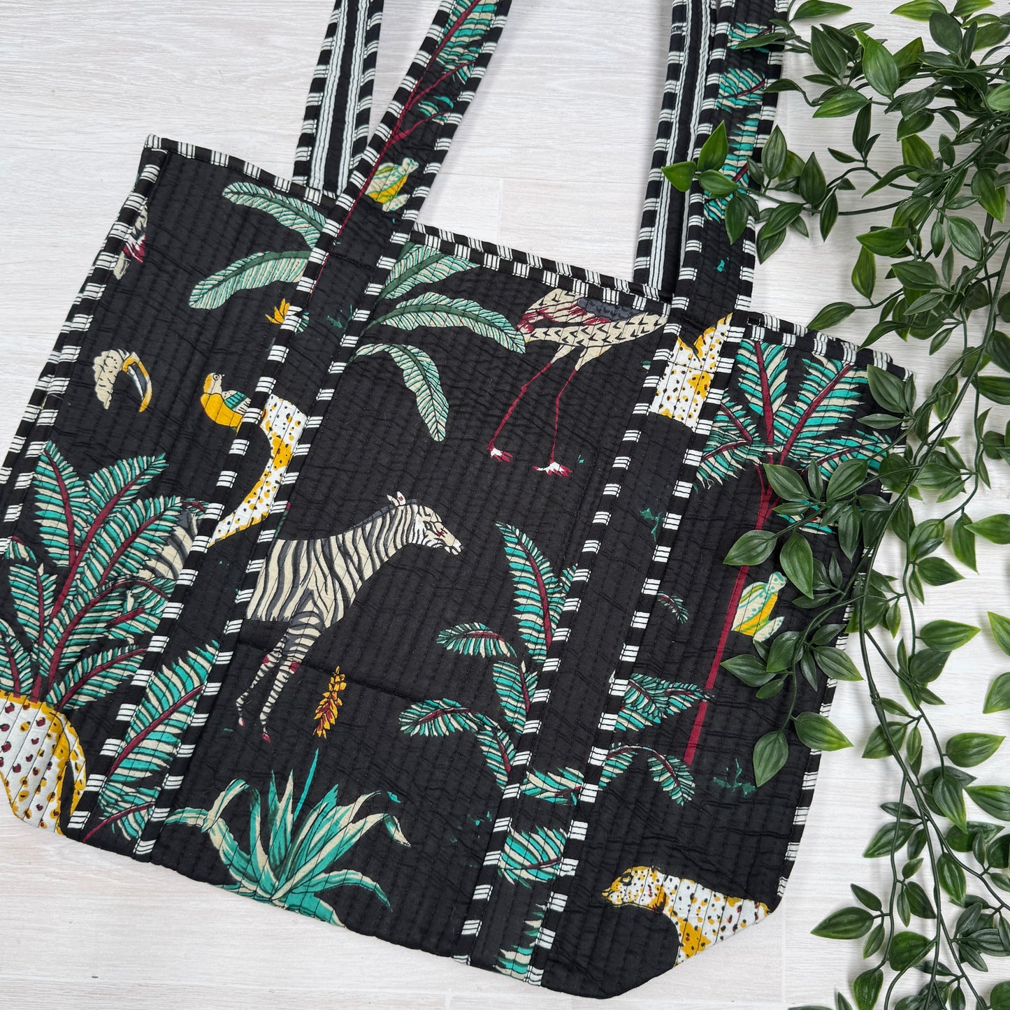 Small Reversible Quilted Tote Bag (pattern H)