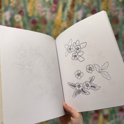 A Love of Cloth & Thread: Among the Wildflowers Embroidery Transfer Book