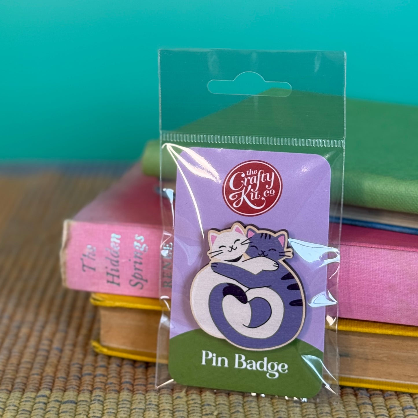 Cat Pin Badge - Besties
