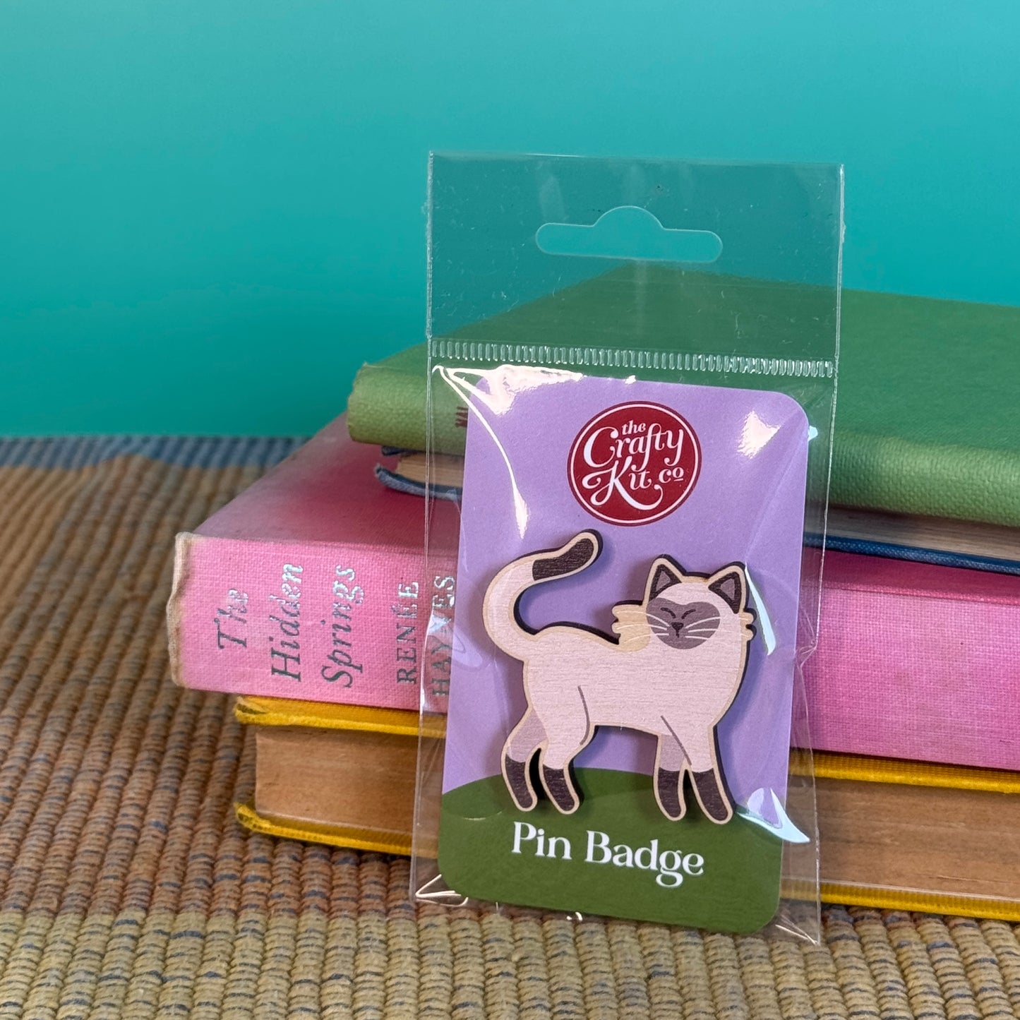 Cat Pin Badge - Siamese