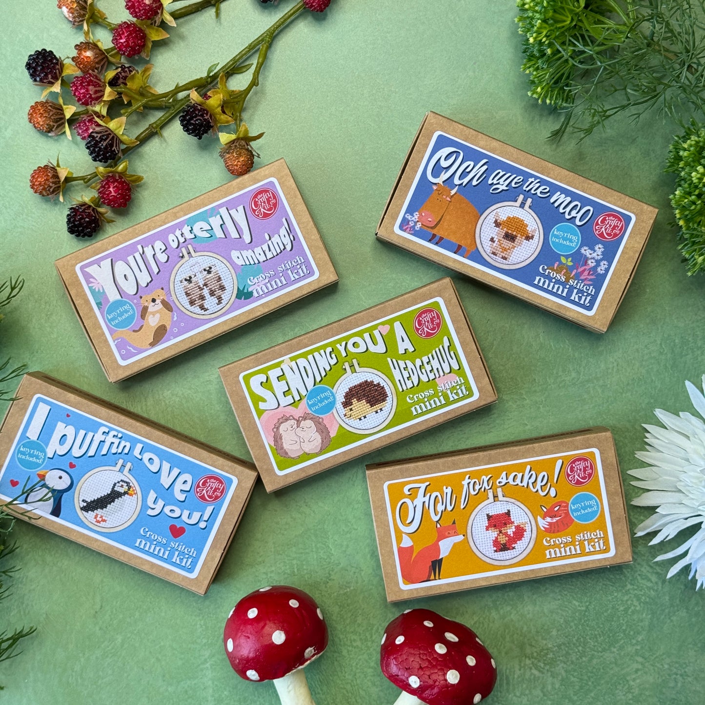 Cute Animals Mini Matchbox Bundle