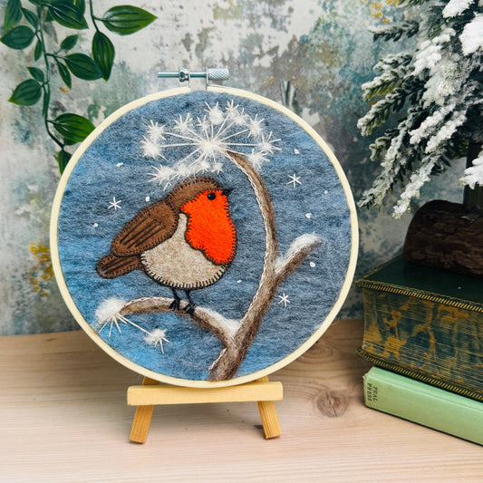 PRE-ORDER Snowy Robin Mixed-Media Craft Kit