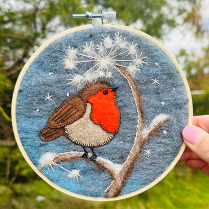 PRE-ORDER Snowy Robin Mixed-Media Craft Kit