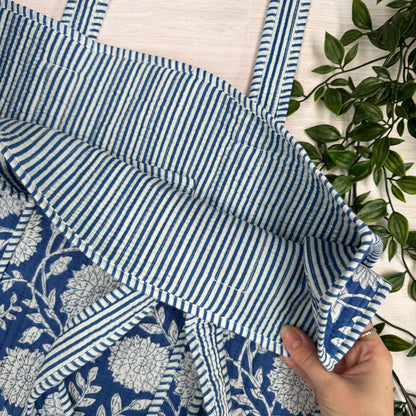 Small Reversible Quilted Tote Bag (pattern A)