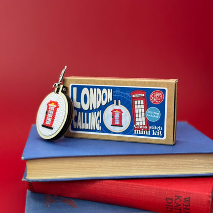 London Calling! Mini Matchbox Cross Stitch Kit