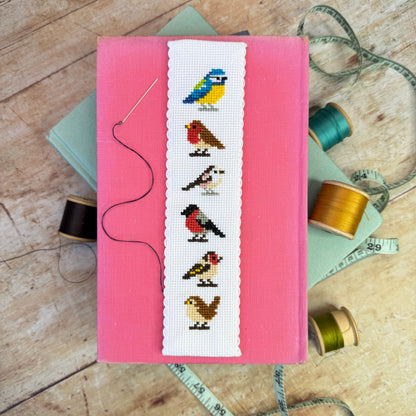 Garden Birds Cross Stitch Bookmark Kit