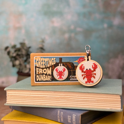 Greetings from Dunbar! Mini Matchbox Cross Stitch Kit