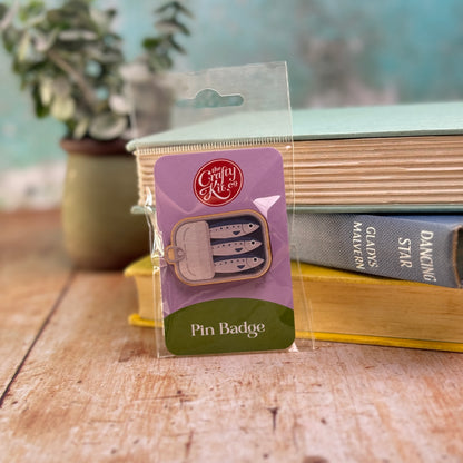 Sardines Pin Badge
