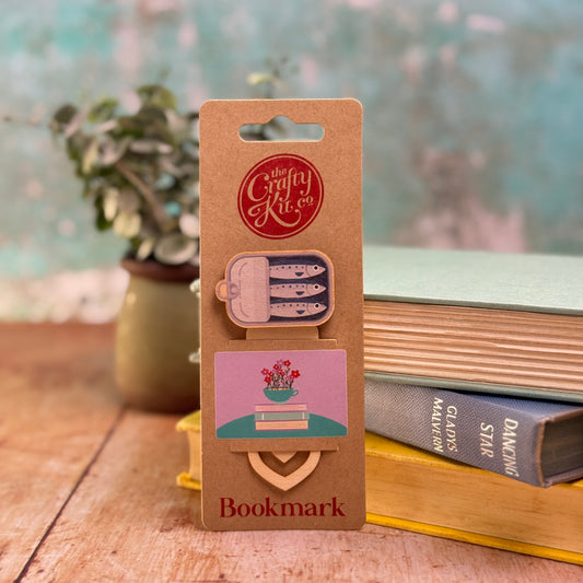 Sardines Wooden Bookmark