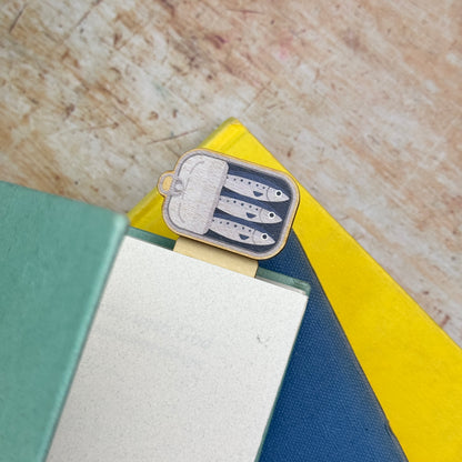 Sardines Wooden Bookmark