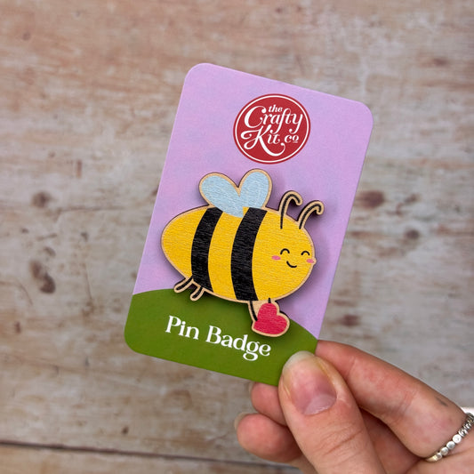 Bee Pin Badge