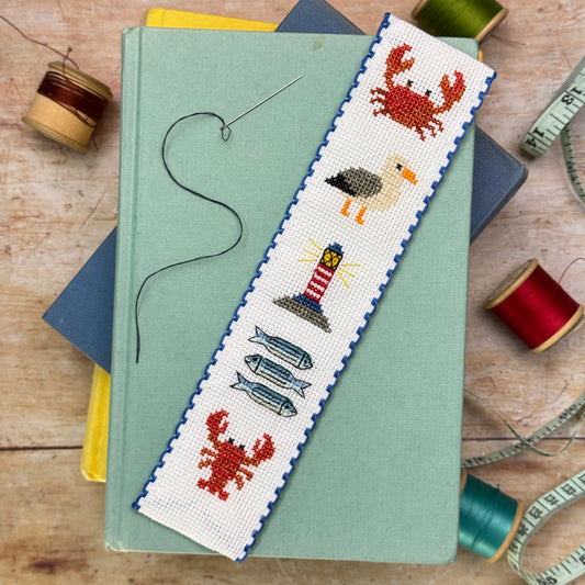 Seaside Stories Cross Stitch Bookmark Kit