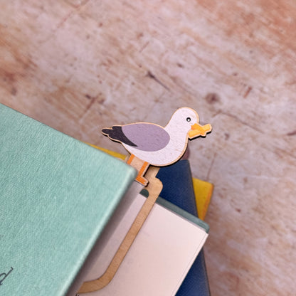 Seagull Wooden Bookmark