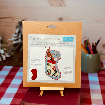 Trimits Christmas Stocking Tapestry Craft Kit
