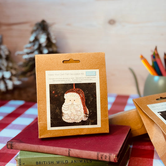 Trimits Santa Beaded Felt Decoration Craft Kit
