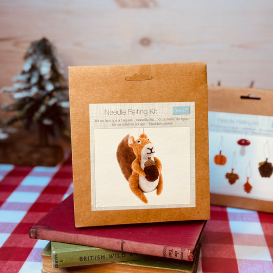 Trimits Squirrel Needle Felt Decoration Craft Kit