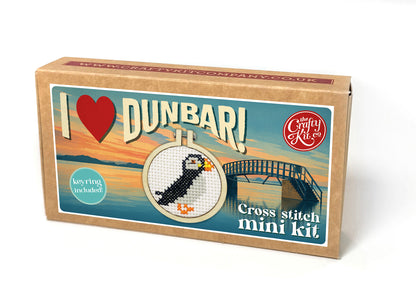 I Love Dunbar! Mini Matchbox Cross Stitch Kit