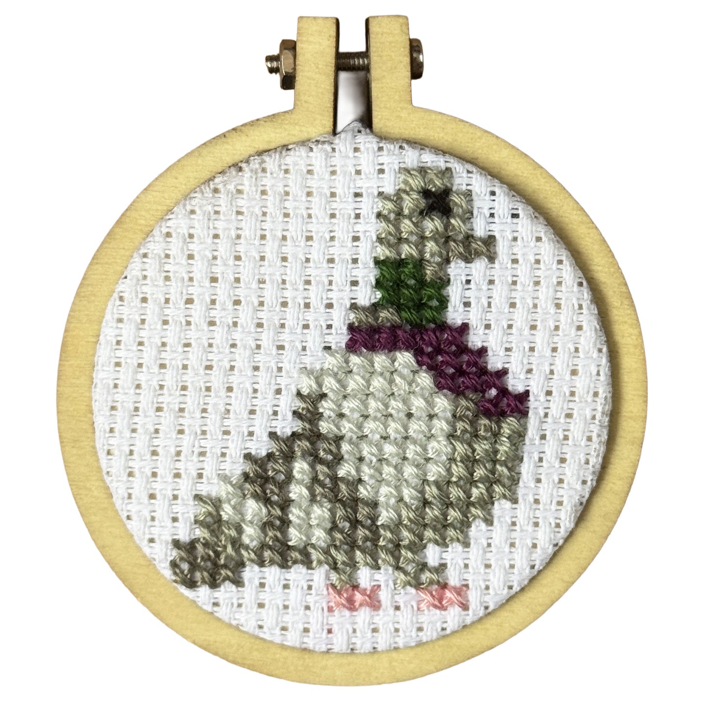 I Pecking Love London! Mini Matchbox Cross Stitch Kit