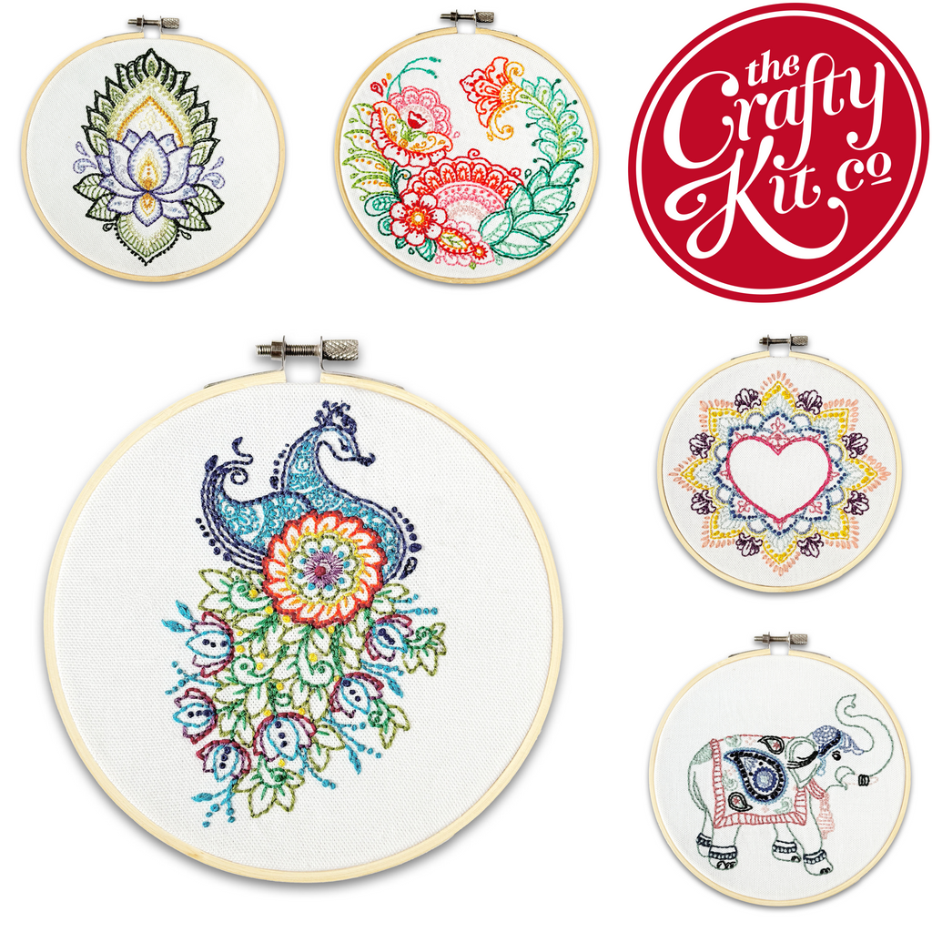 CKC Indian Embroidery Bundle The Crafty Kit Company
